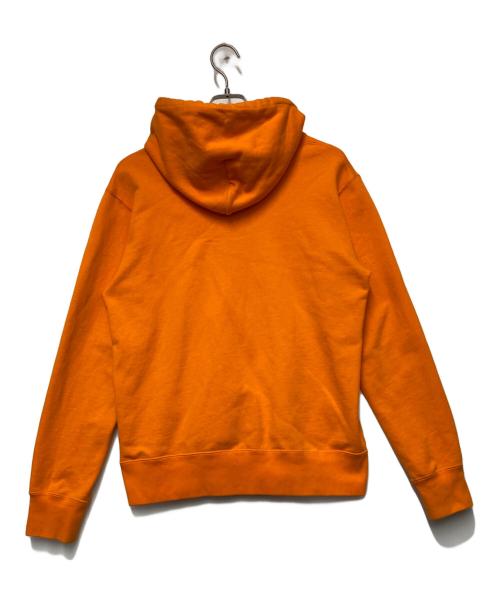 A BATHING APE（アベイシングエイプ）A BATHING APE (アベイシングエイプ) A BATHING APE　プルオーバーパーカー オレンジ サイズ:Lの古着・服飾アイテム