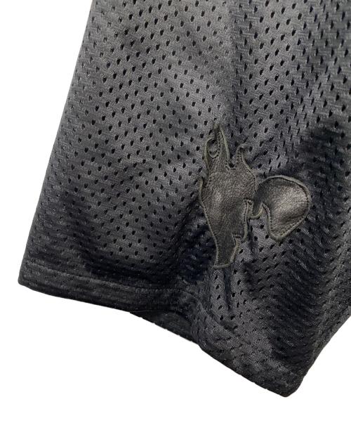 GOAT SAVE（ゴートセイブ）GOAT SAVE (ゴートセイブ) GOAT SAVE　メッシュカットソー ブラック サイズ:Lの古着・服飾アイテム