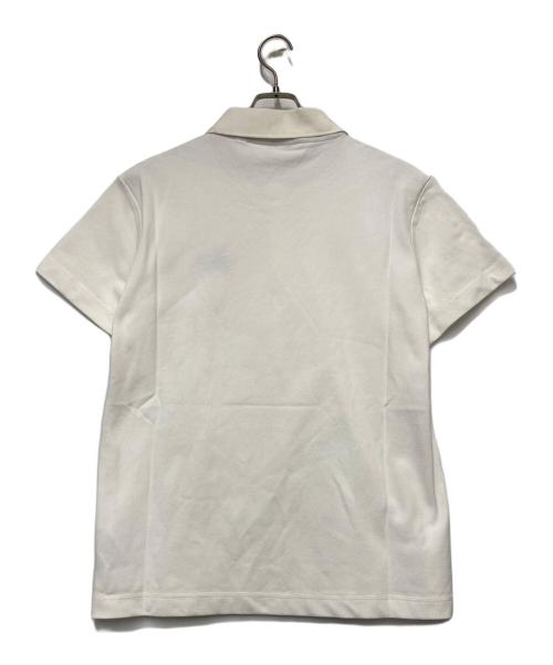 BURBERRY（バーバリー）BURBERRY (バーバリー) 半袖ポロシャツ ホワイト サイズ:Lの古着・服飾アイテム