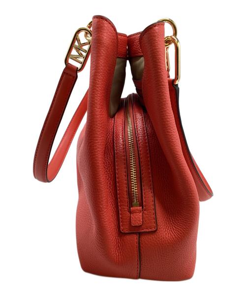 MICHAEL KORS（マイケル・コース）MICHAEL KORS (マイケル・コース) ケンジントン ラージ トートバッグ レッドの古着・服飾アイテム