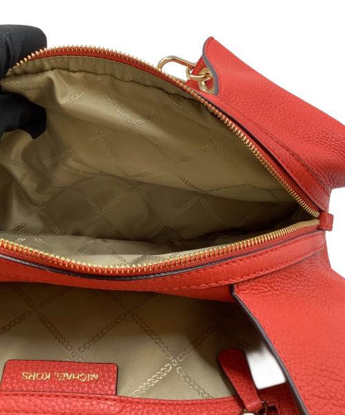 MICHAEL KORS（マイケル・コース）MICHAEL KORS (マイケル・コース) ケンジントン ラージ トートバッグ レッドの古着・服飾アイテム