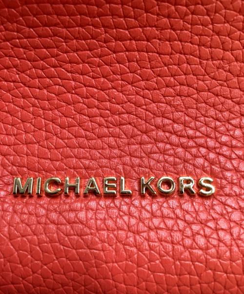 MICHAEL KORS（マイケル・コース）MICHAEL KORS (マイケル・コース) ケンジントン ラージ トートバッグ レッドの古着・服飾アイテム