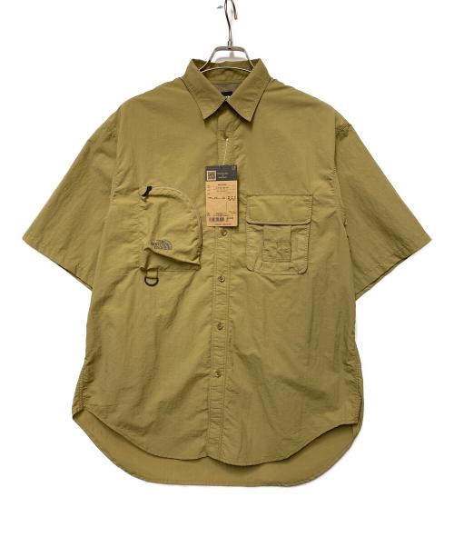 THE NORTH FACE（ザ ノース フェイス）THE NORTH FACE (ザ ノース フェイス) 半袖シャツ カーキ サイズ:Ｍ 未使用品の古着・服飾アイテム