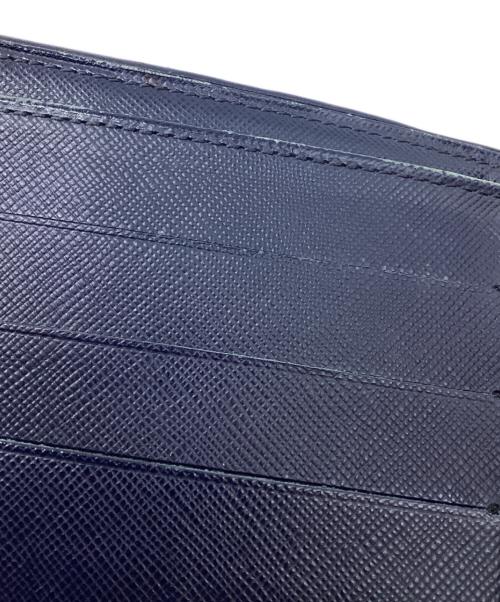 LOUIS VUITTON（ルイ ヴィトン）LOUIS VUITTON (ルイ ヴィトン) 2つ折り財布 ネイビーの古着・服飾アイテム