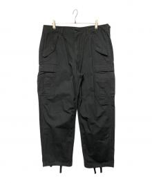 stussy（ステューシー）の古着「Ripstop Military Cargo」｜ブラック