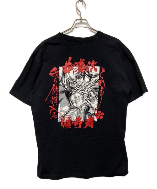 墓場画廊（ハカバガロウ）墓場画廊 (ハカバガロウ) プリントTシャツ ブラック サイズ:XXLの古着・服飾アイテム