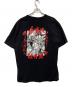 墓場画廊 (ハカバガロウ) プリントTシャツ ブラック サイズ:XXL：4000円