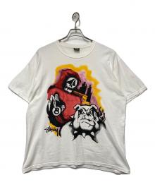 stussy（ステューシー）の古着「プリントTシャツ」｜ホワイト