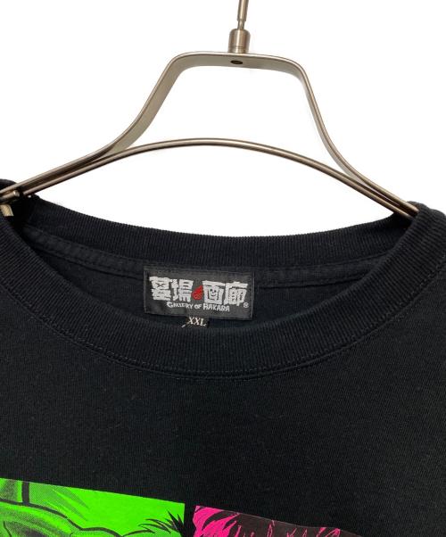 墓場画廊（ハカバガロウ）墓場画廊 (ハカバガロウ) プリントTシャツ ブラック サイズ:XXLの古着・服飾アイテム