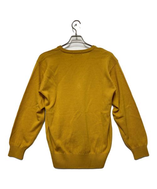 Yves Saint Laurent（イヴサンローラン）Yves Saint Laurent (イヴサンローラン) 厚手ニット マスタード サイズ:Mの古着・服飾アイテム
