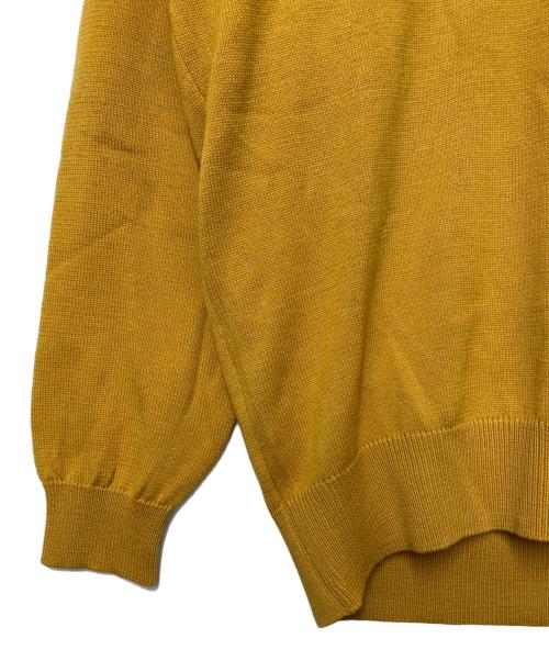 Yves Saint Laurent（イヴサンローラン）Yves Saint Laurent (イヴサンローラン) 厚手ニット マスタード サイズ:Mの古着・服飾アイテム