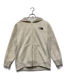 THE NORTH FACE（ザ ノース フェイス）の古着「THE NORTH FACE　Square Logo FullZip」｜グレー