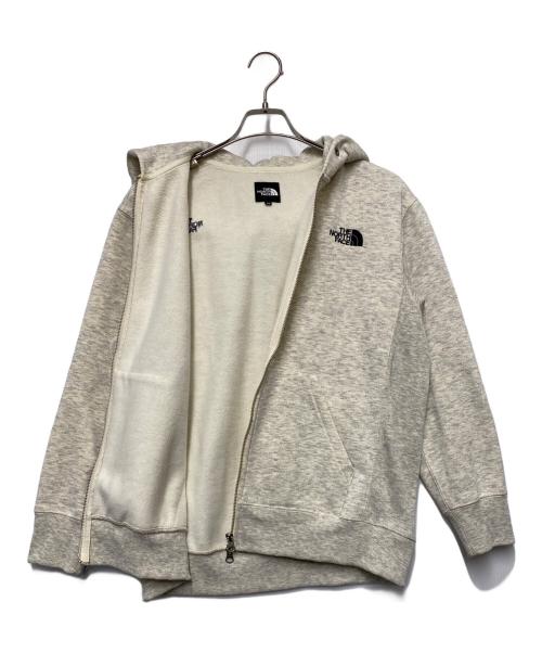 THE NORTH FACE（ザ ノース フェイス）THE NORTH FACE (ザ ノース フェイス) THE NORTH FACE　Square Logo FullZip グレー サイズ:Mの古着・服飾アイテム