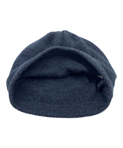 BURBERRY BLACK LABEL（バーバリーブラックレーベル）BURBERRY BLACK LABEL (バーバリーブラックレーベル) ニット帽 グレーの古着・服飾アイテム