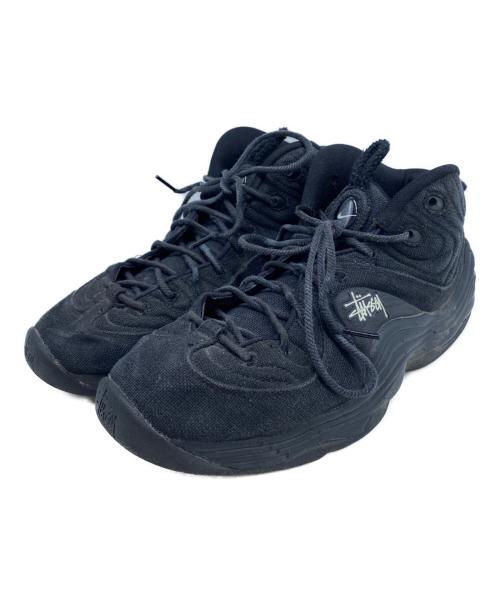 NIKE（ナイキ）NIKE (ナイキ) stussy (ステューシー) AIR PENNY 2 ブラック サイズ:28.5ｃｍの古着・服飾アイテム