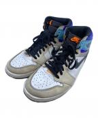 NIKEナイキ）の古着「Air Jordan 1 Retro High OG」｜ベージュ×ブルー