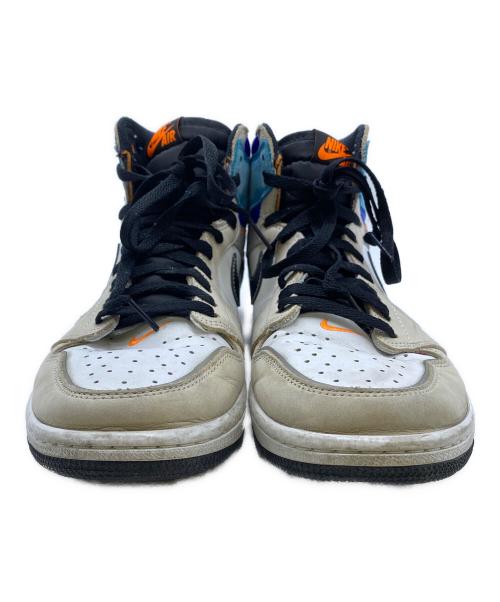 NIKE（ナイキ）NIKE (ナイキ) Air Jordan 1 Retro High OG ベージュ×ブルー サイズ:28.5の古着・服飾アイテム