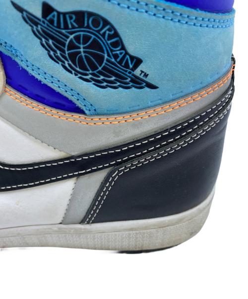 NIKE（ナイキ）NIKE (ナイキ) Air Jordan 1 Retro High OG ベージュ×ブルー サイズ:28.5の古着・服飾アイテム