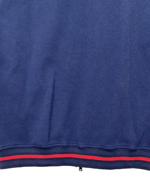 GUCCI（グッチ）GUCCI (グッチ) ジップパーカー ネイビー×レッド サイズ:XXLの古着・服飾アイテム