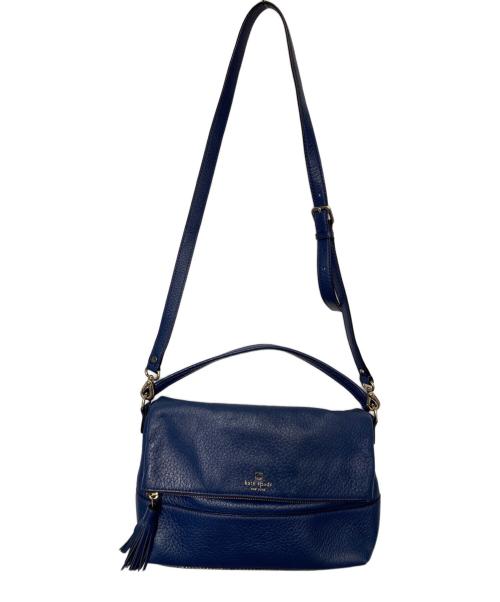 Kate Spade（ケイトスペード）Kate Spade (ケイトスペード) Kate Spade　ショルダーバッグ ブルーの古着・服飾アイテム