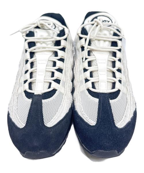 NIKE（ナイキ）NIKE (ナイキ) エア マックス 95 ビッグ バブル ホワイト×ブラック サイズ:28.5 未使用品の古着・服飾アイテム