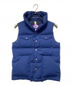 THE NORTHFACE PURPLELABELザ・ノースフェイス パープルレーベル）の古着「ダウンベスト」｜ネイビー