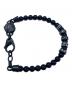 DIESEL（ディーゼル）の古着「ブレイブマン(モヒカン)ストーンブレスレット」｜グリーン