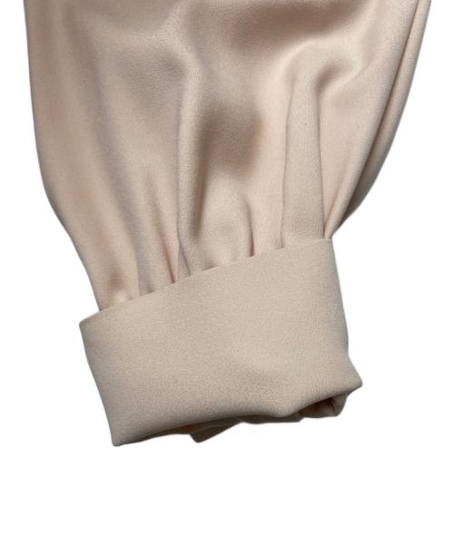 ANAYI（アナイ）ANAYI (アナイ) ANAYI　バックサテンプリーツワンピース ピンク サイズ:SIZE 36の古着・服飾アイテム