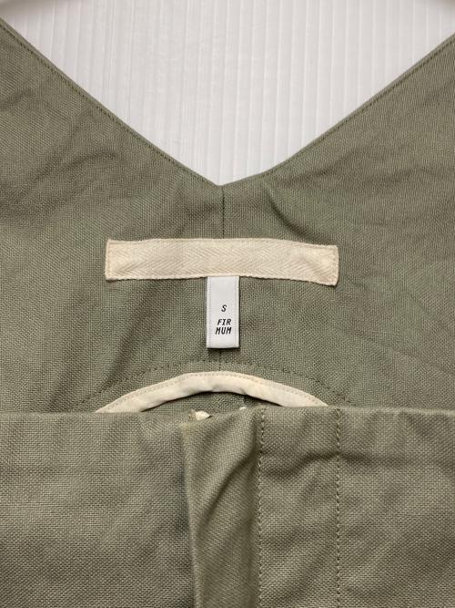 FIRMUM（フィルマム）FIRMUM (フィルマム) FIRMUM　オールインワン グリーン サイズ:Sの古着・服飾アイテム