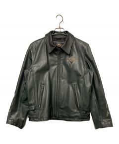 中古・古着通販】HARLEY-DAVIDSON (ハーレーダビッドソン) レザー