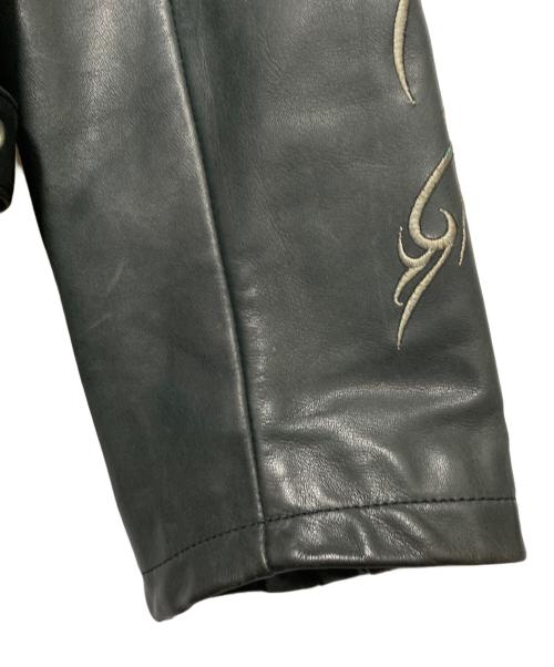 HARLEY-DAVIDSON（ハーレーダビッドソン）HARLEY-DAVIDSON (ハーレーダビッドソン) HARLEY-DAVIDSON　レザージャケット ブラック サイズ:XLの古着・服飾アイテム