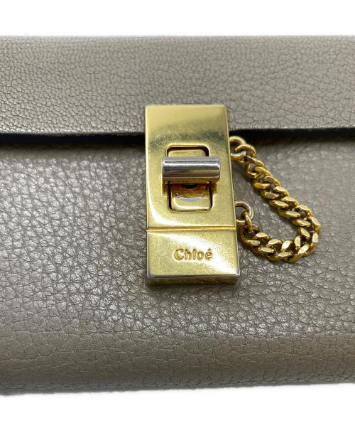 Chloe（クロエ）Chloe (クロエ) 長財布 ベージュの古着・服飾アイテム
