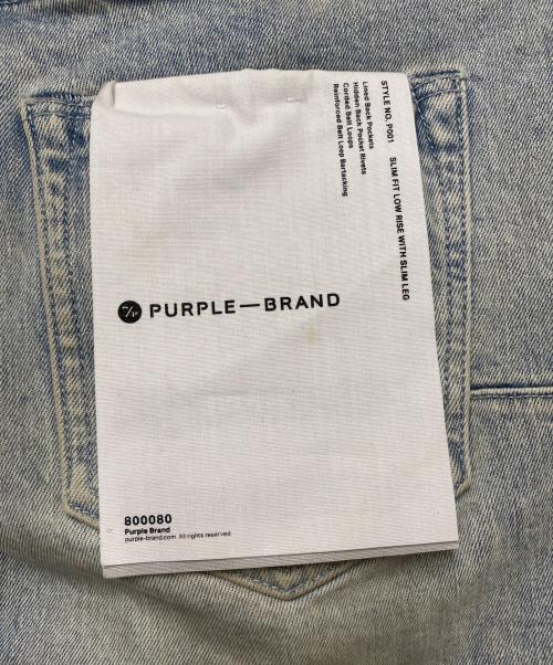 PURPLE BRAND（パープルブランド）PURPLE BRAND (パープルブランド) デニムパンツ ブルー サイズ:W31の古着・服飾アイテム