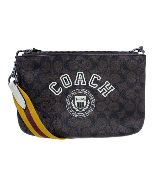 COACH（コーチ）COACH (コーチ) COACH　ショルダーバッグ ブラウンの古着・服飾アイテム