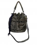 PORTERポーター）の古着「2WAY TOOL BAG」｜グレー