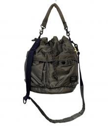 PORTER（ポーター）の古着「2WAY TOOL BAG」｜グレー