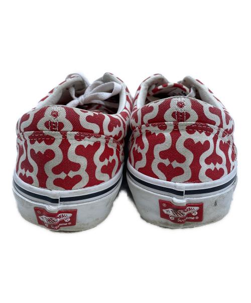 VANS（ヴァンズ）VANS (ヴァンズ) Supreme (シュプリーム) スニーカー レッド サイズ:28.5の古着・服飾アイテム