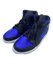 NIKE（ナイキ）の古着「AIR JORDAN 1 MID」｜ブルー×ブラック