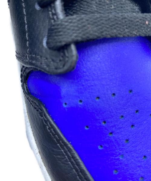 NIKE（ナイキ）NIKE (ナイキ) AIR JORDAN 1 MID ブルー×ブラック サイズ:27の古着・服飾アイテム