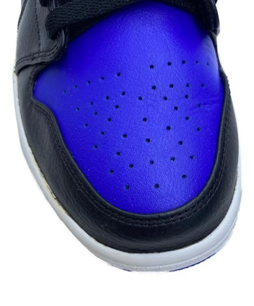 NIKE（ナイキ）NIKE (ナイキ) AIR JORDAN 1 MID ブルー×ブラック サイズ:27の古着・服飾アイテム