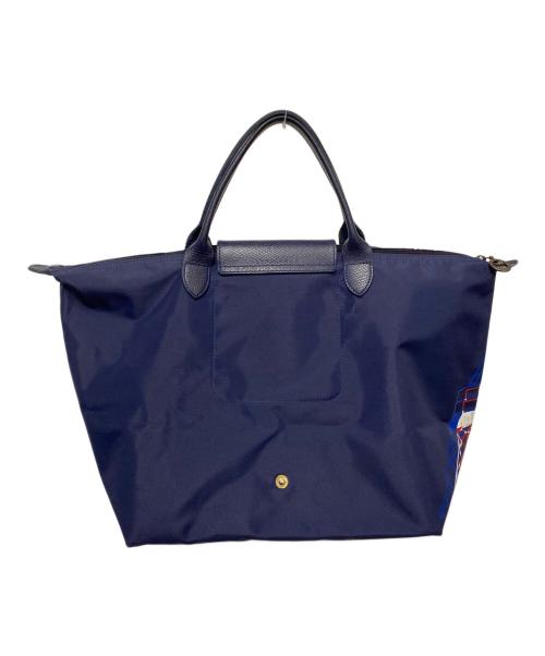 LONGCHAMP（ロンシャン）LONGCHAMP (ロンシャン) LONGCHAMP　トートバッグ ネイビーの古着・服飾アイテム