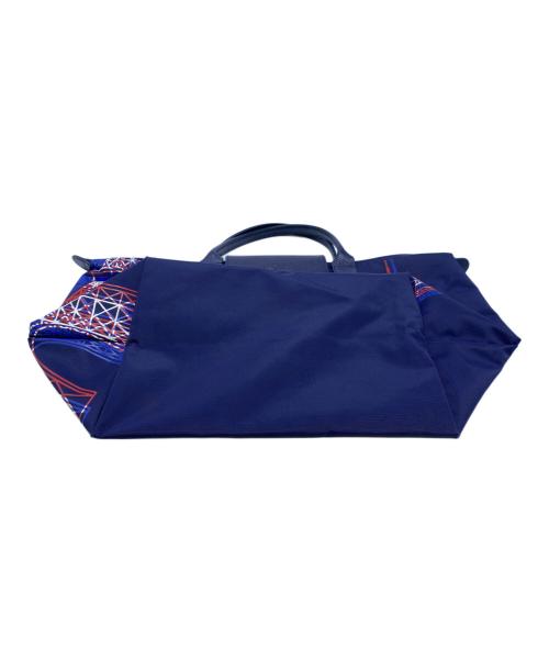LONGCHAMP（ロンシャン）LONGCHAMP (ロンシャン) LONGCHAMP　トートバッグ ネイビーの古着・服飾アイテム