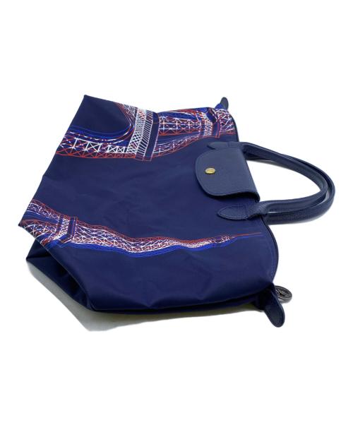 LONGCHAMP（ロンシャン）LONGCHAMP (ロンシャン) LONGCHAMP　トートバッグ ネイビーの古着・服飾アイテム