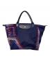 LONGCHAMP（ロンシャン）の古着「LONGCHAMP　トートバッグ」｜ネイビー