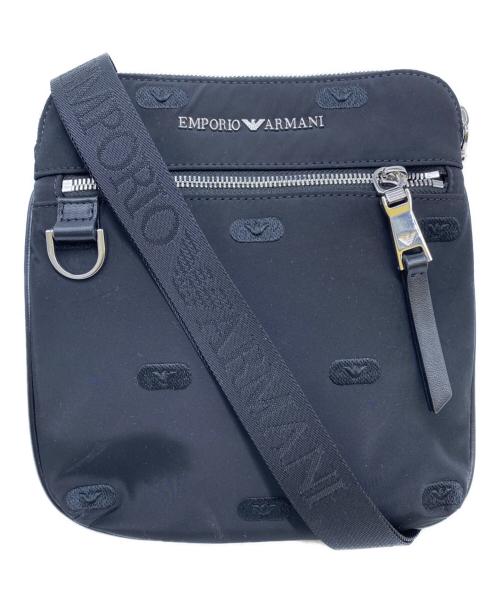 EMPORIO ARMANI（エンポリオ アルマーニ）EMPORIO ARMANI (エンポリオ アルマーニ) ショルダーバッグ ブラックの古着・服飾アイテム