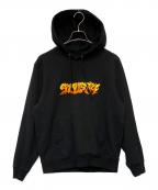 stussyステューシー）の古着「パーカー」｜ブラック