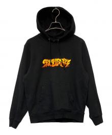 stussy（ステューシー）の古着「パーカー」｜ブラック