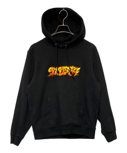 stussy（ステューシー）stussy (ステューシー) パーカー ブラック サイズ:Sの古着・服飾アイテム