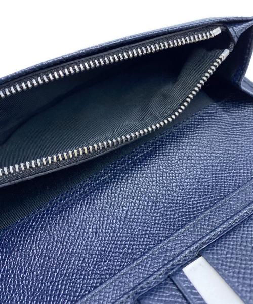 BALLY（バリー）BALLY (バリー) 長財布 ネイビーの古着・服飾アイテム