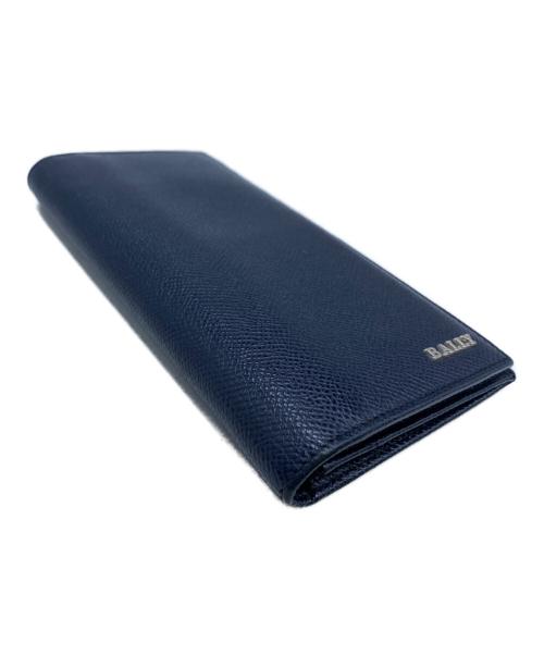 BALLY（バリー）BALLY (バリー) 長財布 ネイビーの古着・服飾アイテム